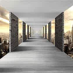2-tunel-desenli-duvar-kagitlari